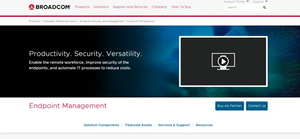 Symantec Endpoint Management (Broadcom)