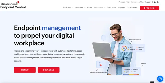 ManageEngine Endpoint Central