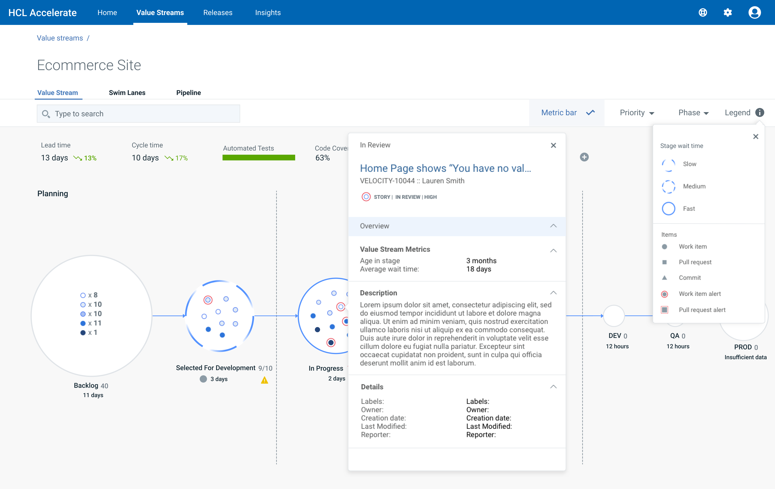 Value Stream Management - HCL Accelerate