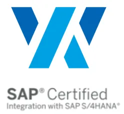 SAP Certified – Integration with SAP S/4HANA logo