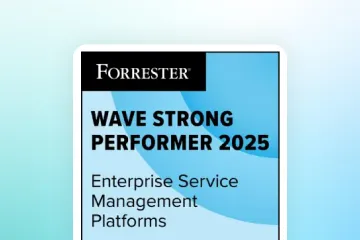 Forrester Wave: Enterprise Service Management, 2025