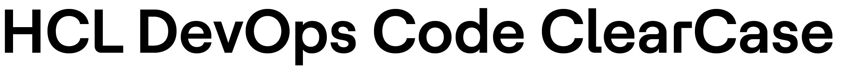 HCL DevOps Code ClearCase