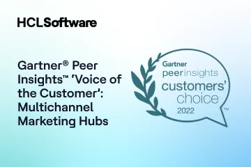 Gartner® Peer Insights™ ‘Voice of the Customer’: Multichannel Marketing Hubs