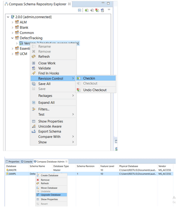 AuditTrail package feature in HCL Compass
