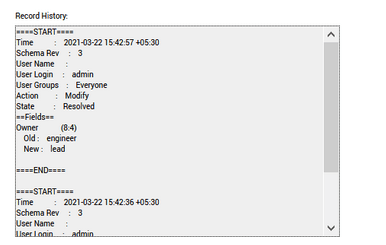 AuditTrail package feature in HCL Compass