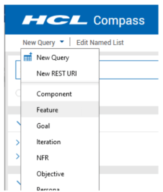 HCL compass feature
