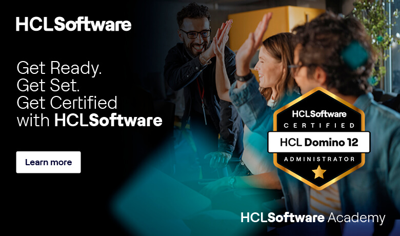 Show Your Skills! Get Your HCL Domino v12 Badge.
