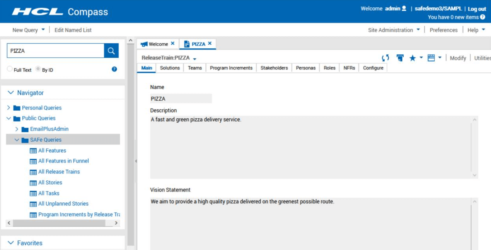 hcl compass query