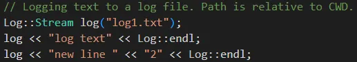 Model RealTime log stream configuration for file-based logging