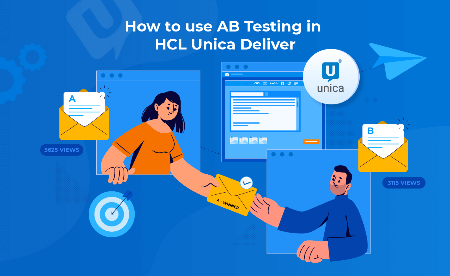 How to use AB Testing in HCL Unica Deliver?
