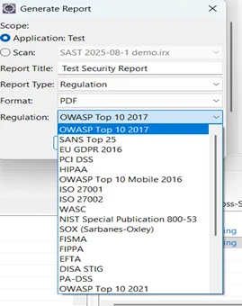 Generate compliance-ready reports