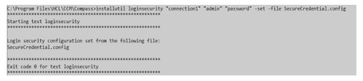steps to protect the credential