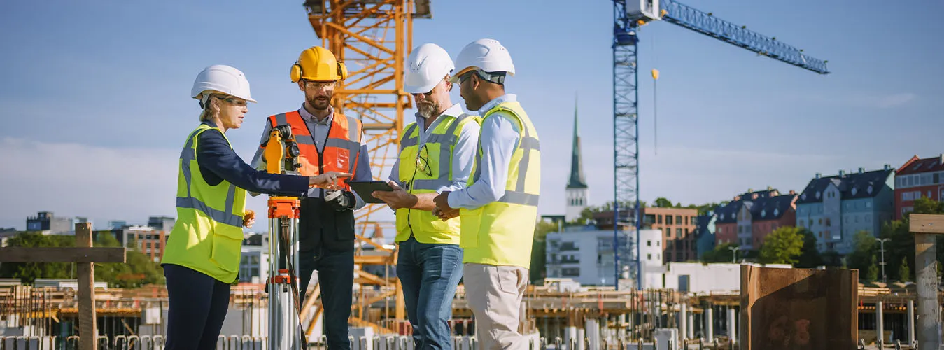 Banner Showcasing HCL Aftermarket Cloud Helping Construction Equipment