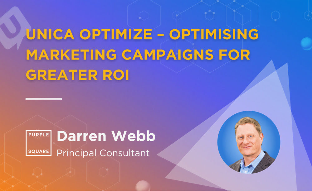 Unica Optimize - optimising marketing campaigns for greater ROI