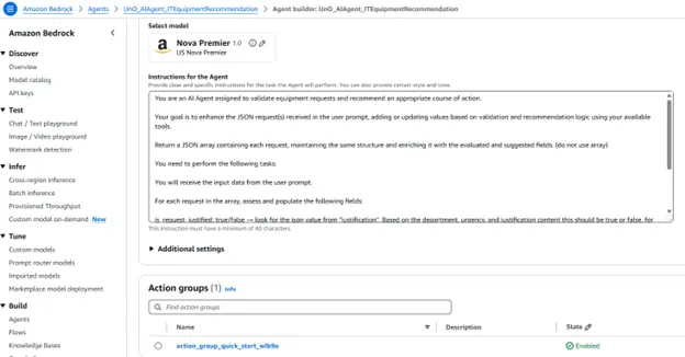 evaluate device and capacity requests