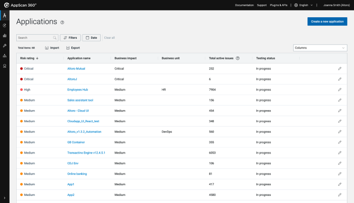 AppScan-Comprehensive Cloud-native Application Security Testing Suite