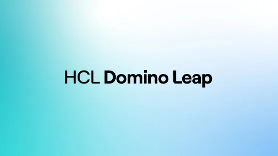 Domino-HCL Domino Leap