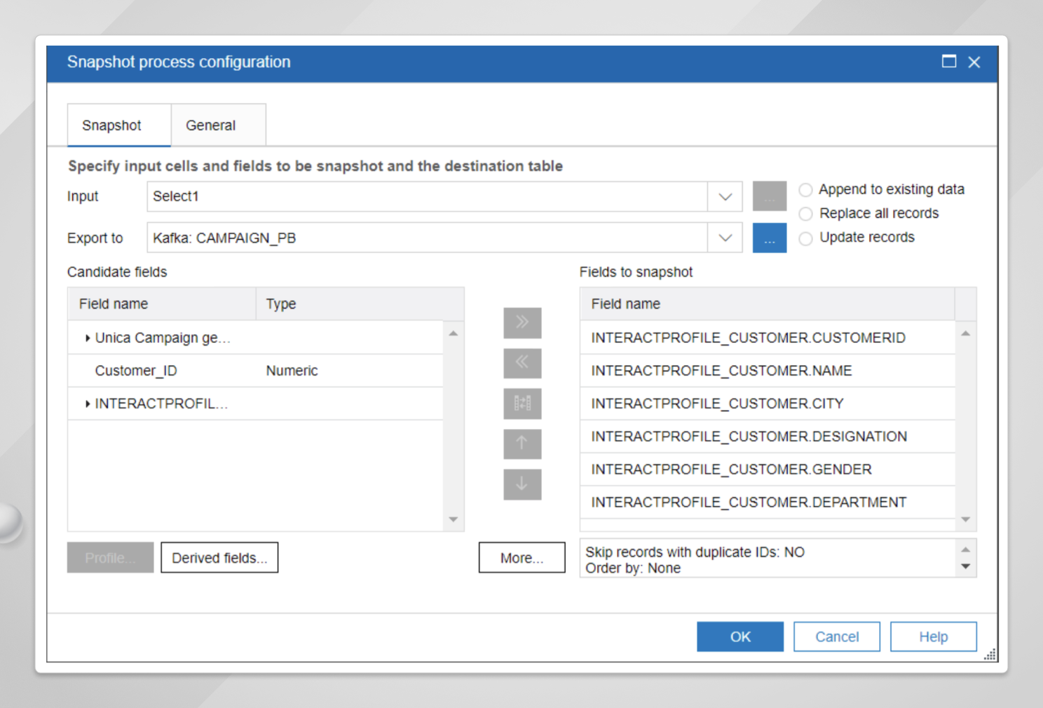 HCL Unica Campaign Integration with Apache Kafka