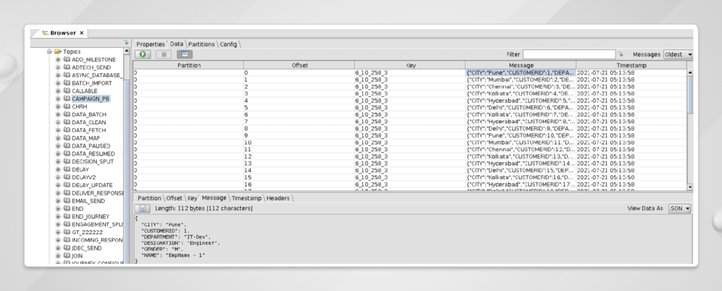 HCL Unica Campaign Integration with Apache Kafka