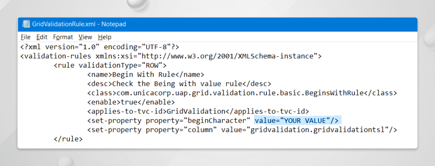 Manage TVC-Grid Validation in Unica Plan