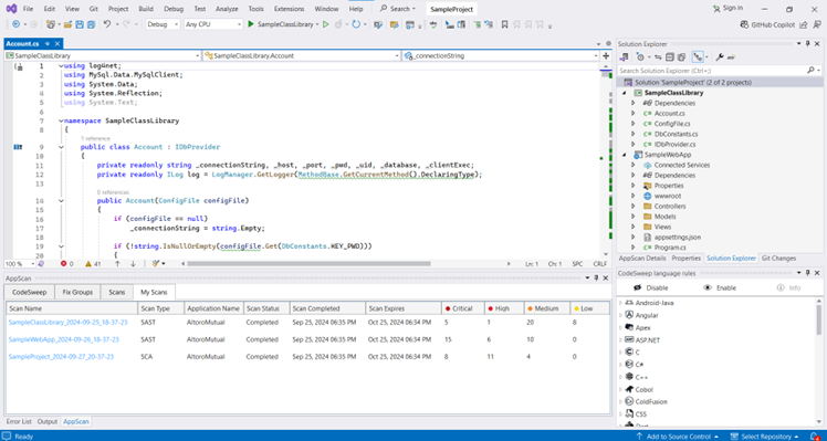 Recommended actions to fix the vulnerabilities