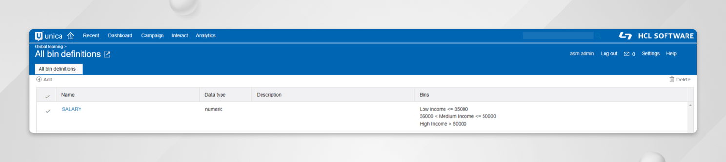 Unica Interact – Better Handling of Learning Attributes with Auto-Binning