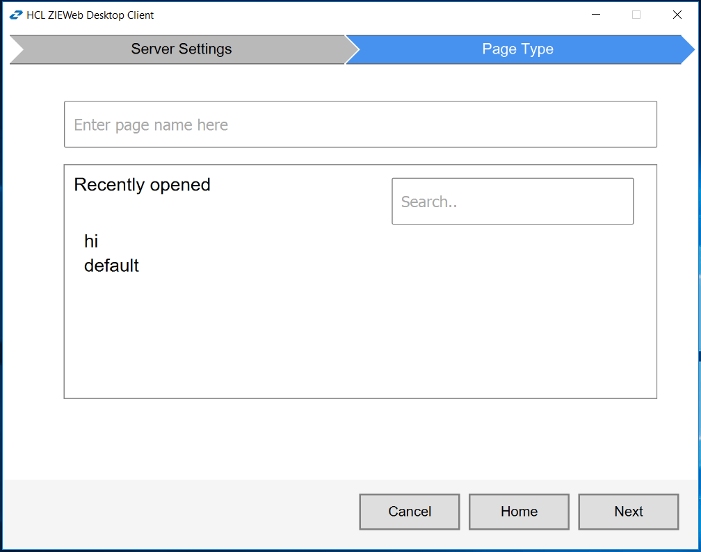 Z and I Emulator for Web Desktop Client