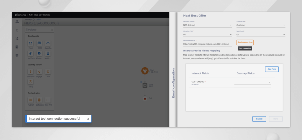 Serving the next best Offer from Interact to Journey Audience