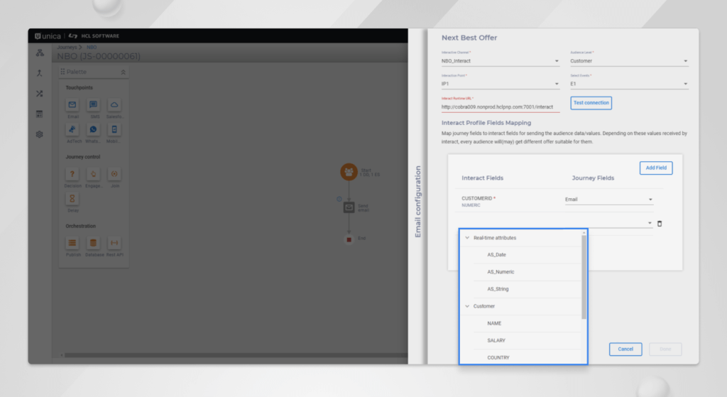 Serving the next best Offer from Interact to Journey Audience
