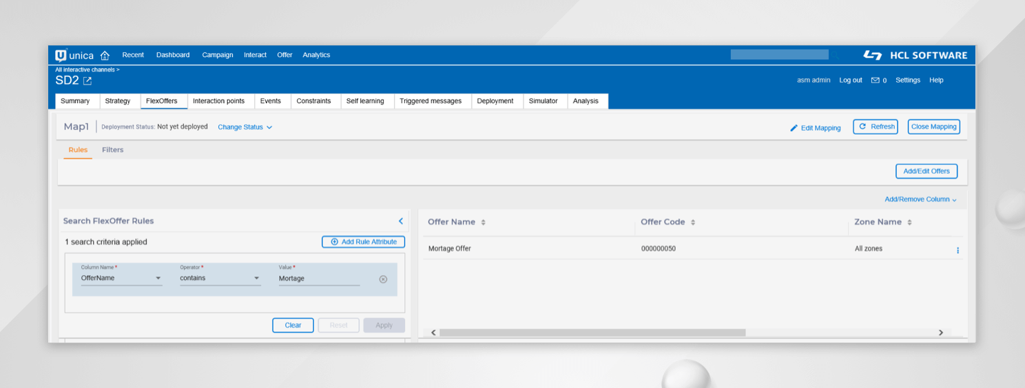 FlexOffers in Unica Interact