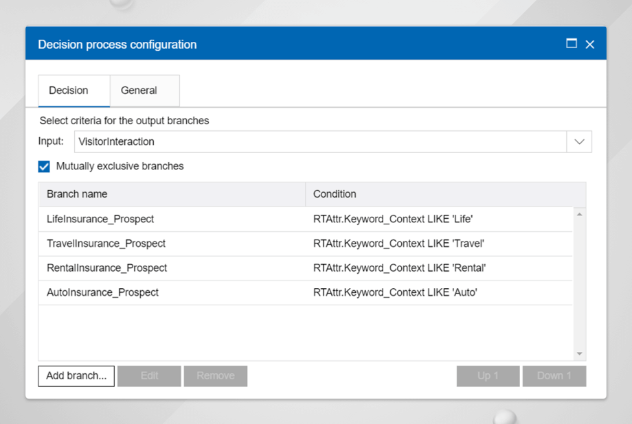 Unica Interact – Real-Time Attributes