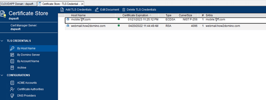 How to Secure Domino Using Certmgr Task