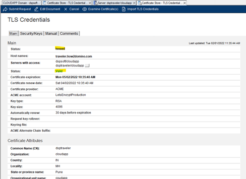How to Secure Domino Using Certmgr Task
