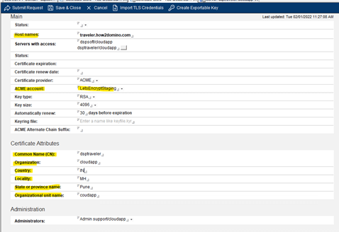 How to Secure Domino Using Certmgr Task
