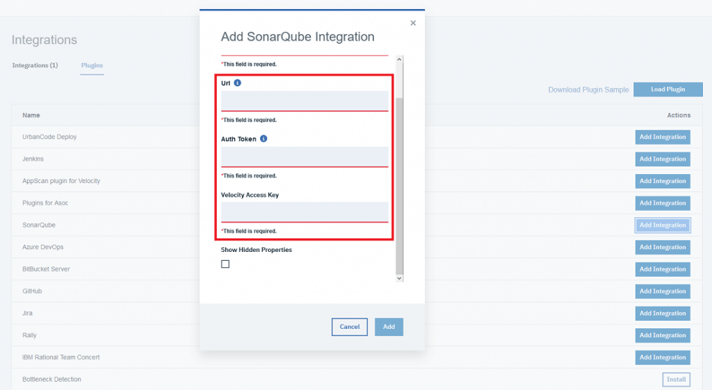 hcl accelerate sonarqube