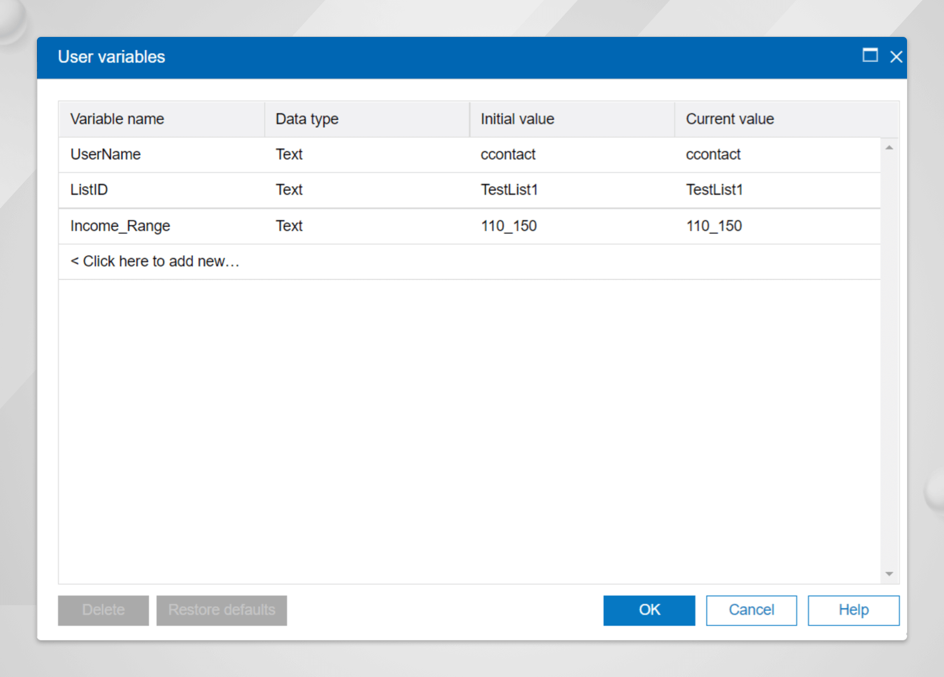 Unica Collaborate – Lists and On Demand Campaigns