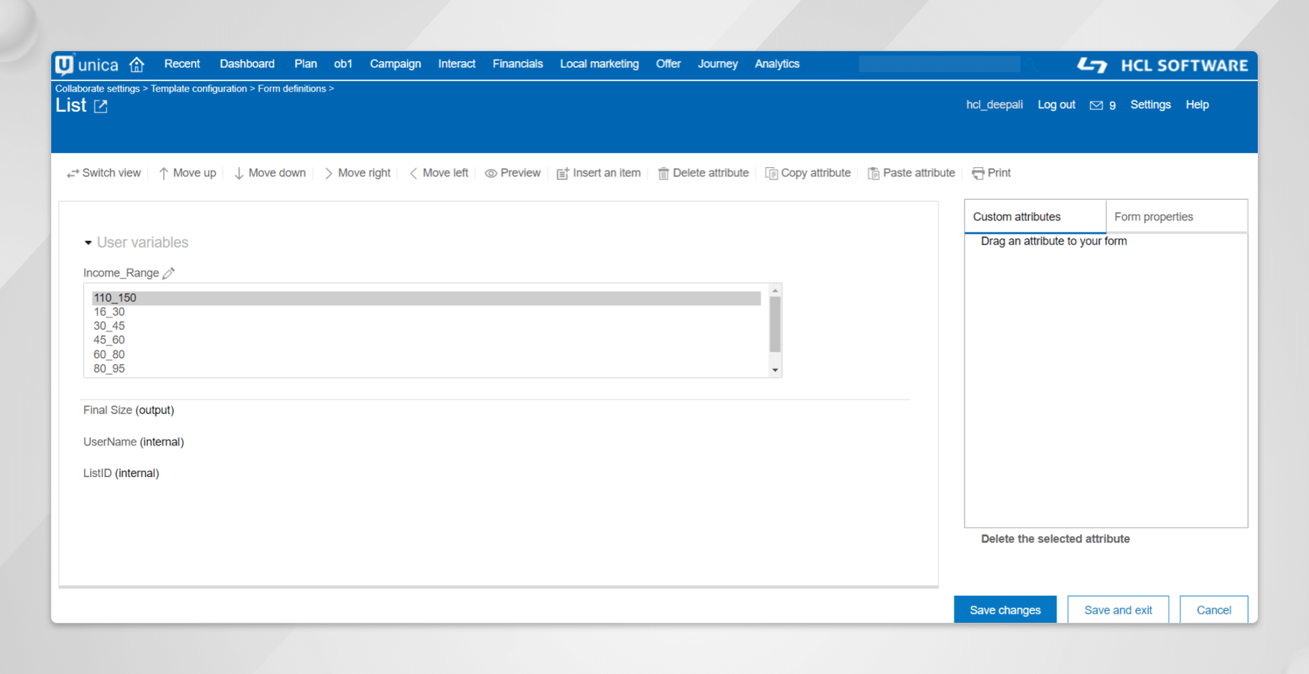 Unica Collaborate – Lists and On Demand Campaigns