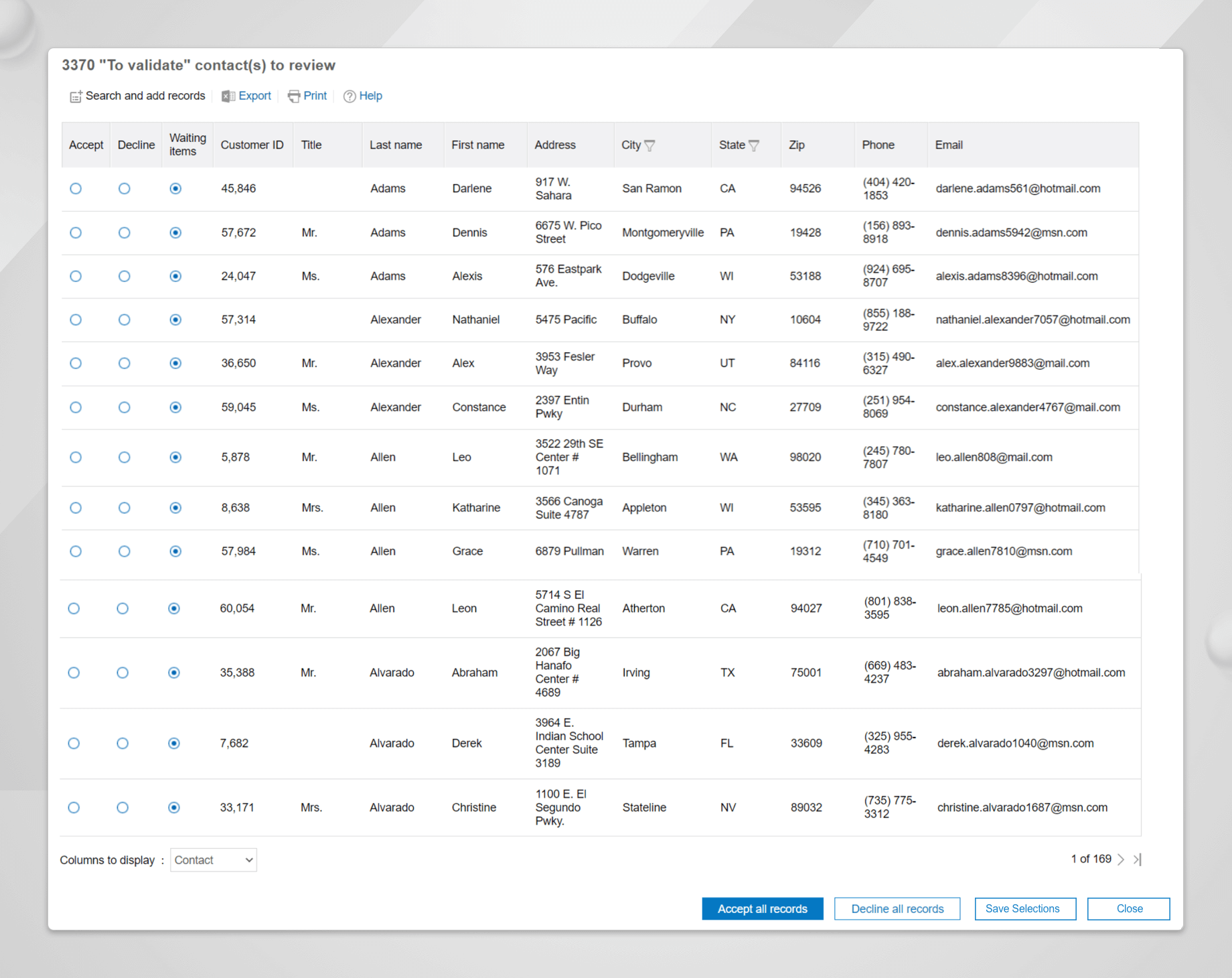 Unica Collaborate – Lists and On Demand Campaigns