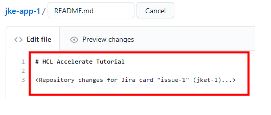 hcl accelerate vsm with github and jira