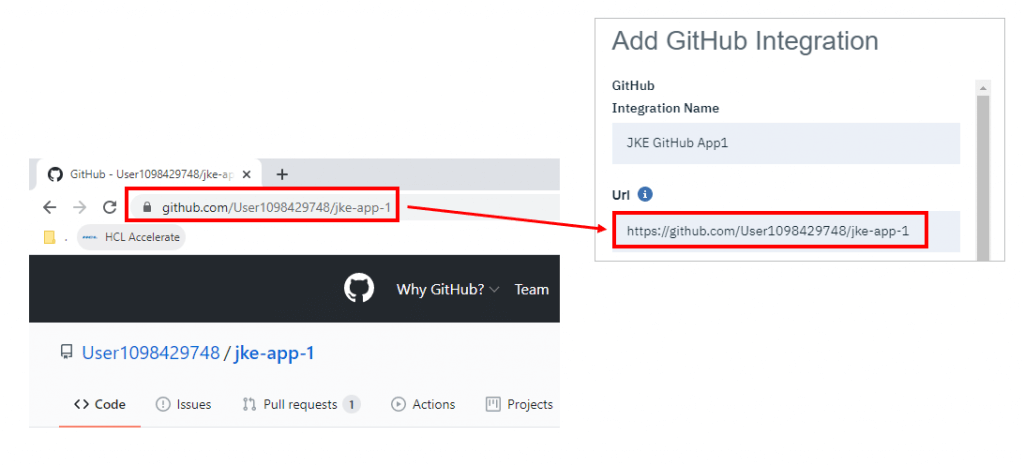 hcl accelerate vsm with github and jira