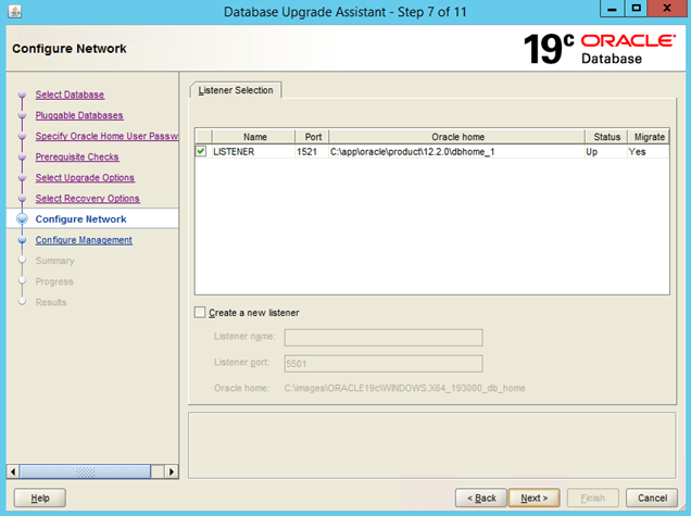 enforce the database instance of Workload Automation