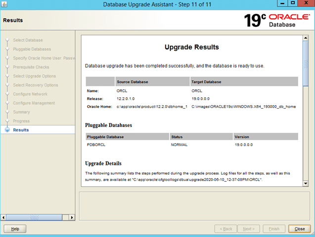 enforce the database instance of Workload Automation