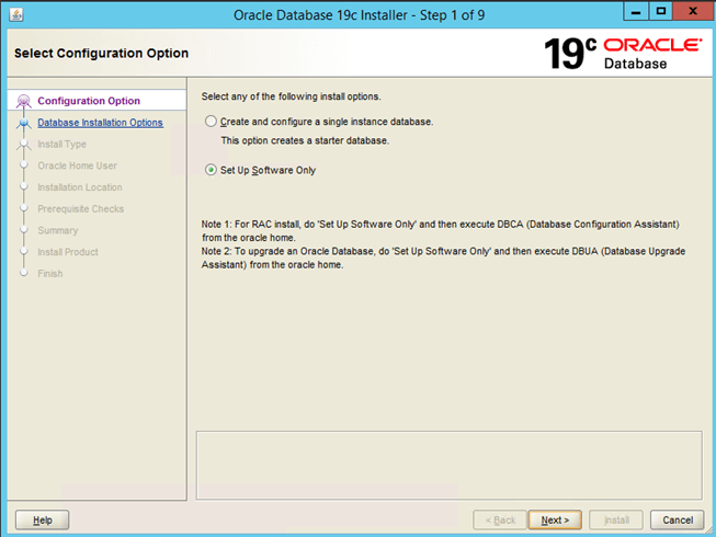 enforce the database instance of Workload Automation