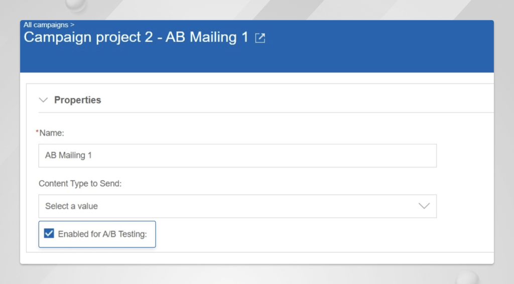 AB Testing in HCL Unica Deliver