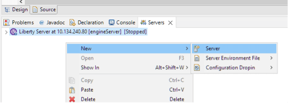 Choose Liberty Server