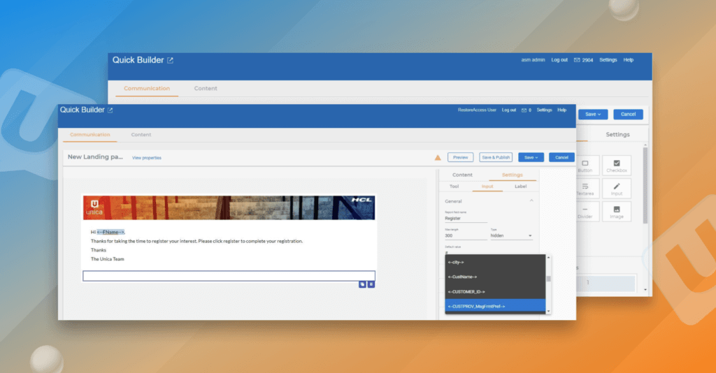 Unica 12.1.3 Marketing Platform 2022