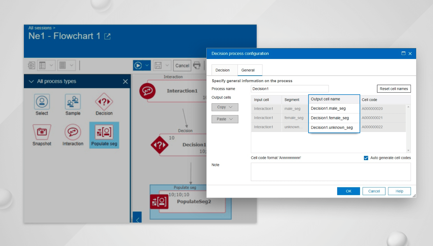 Unica Interact Flowchart