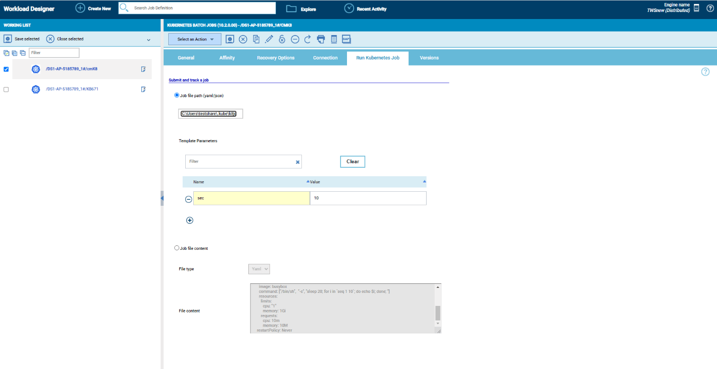 Workload Automation Workload Automation