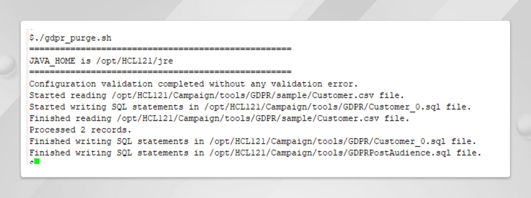 Unica is GDPR Compliant