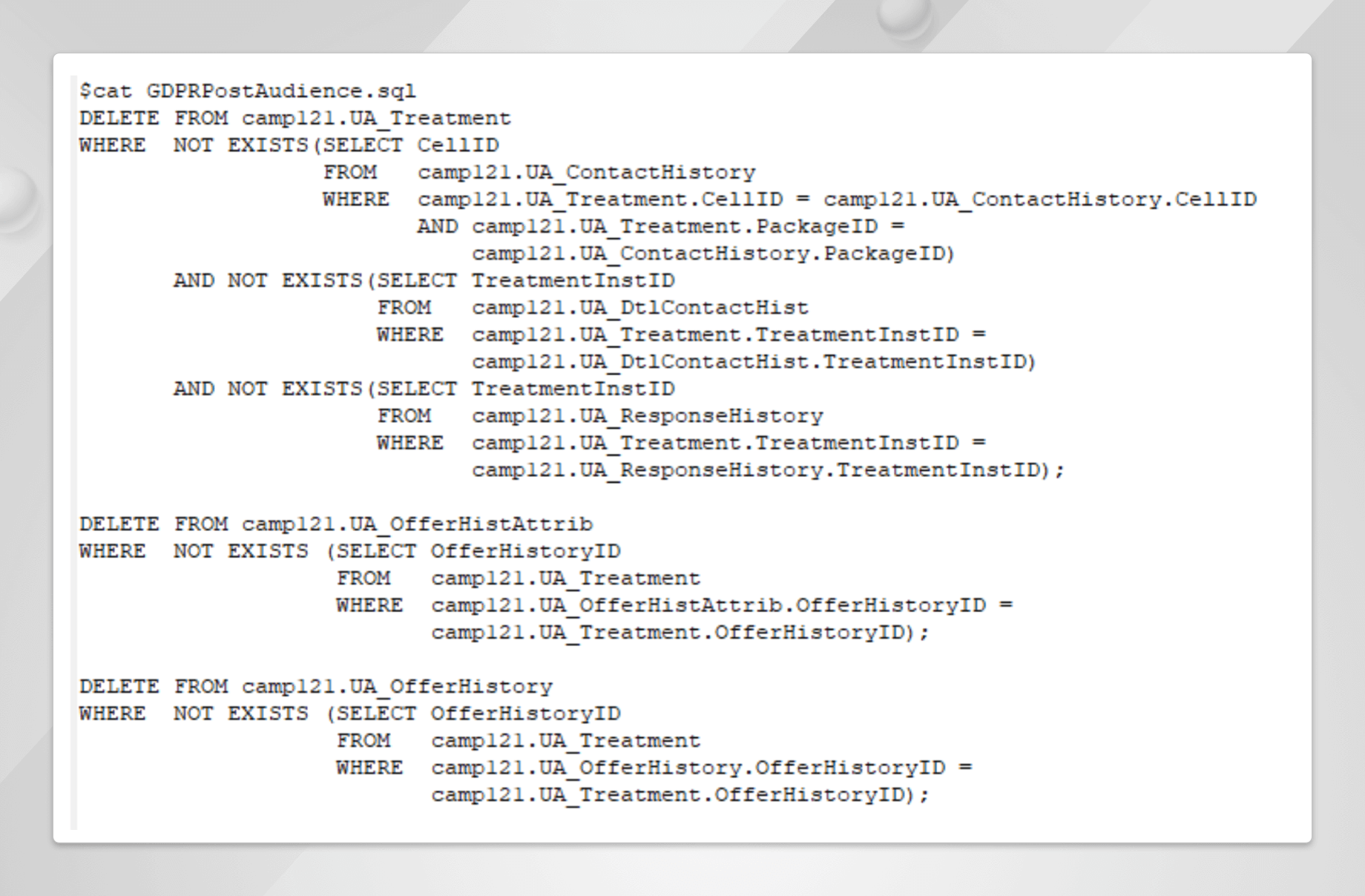 Unica is GDPR Compliant
